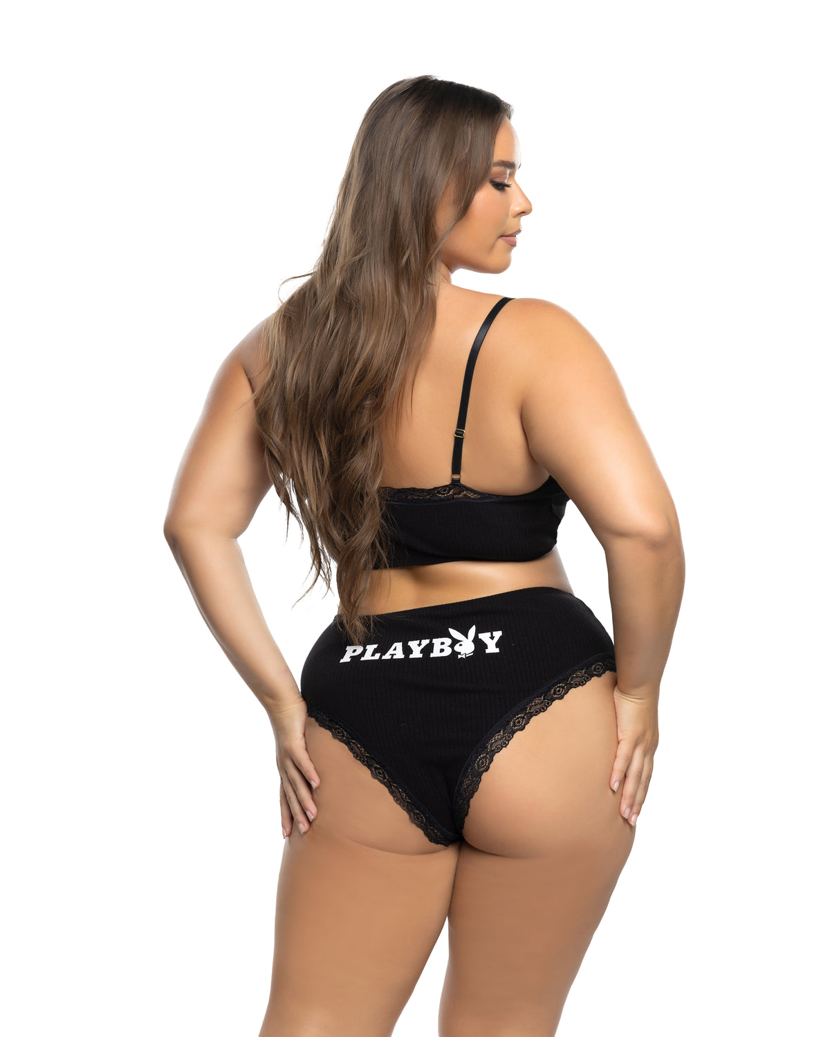 Playboy 2pc Cropped Cami Set