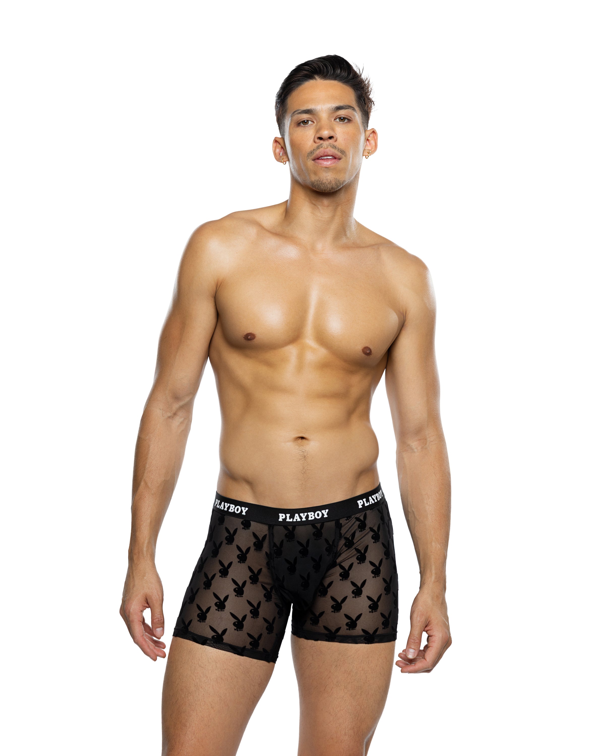 Playboy Bunny Mesh Boxers