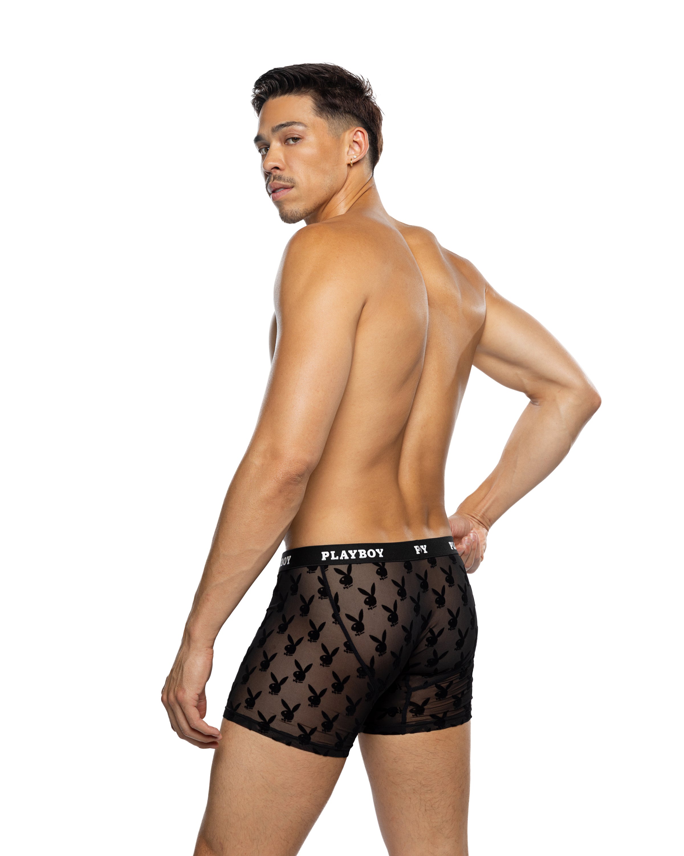 Playboy Bunny Mesh Boxers