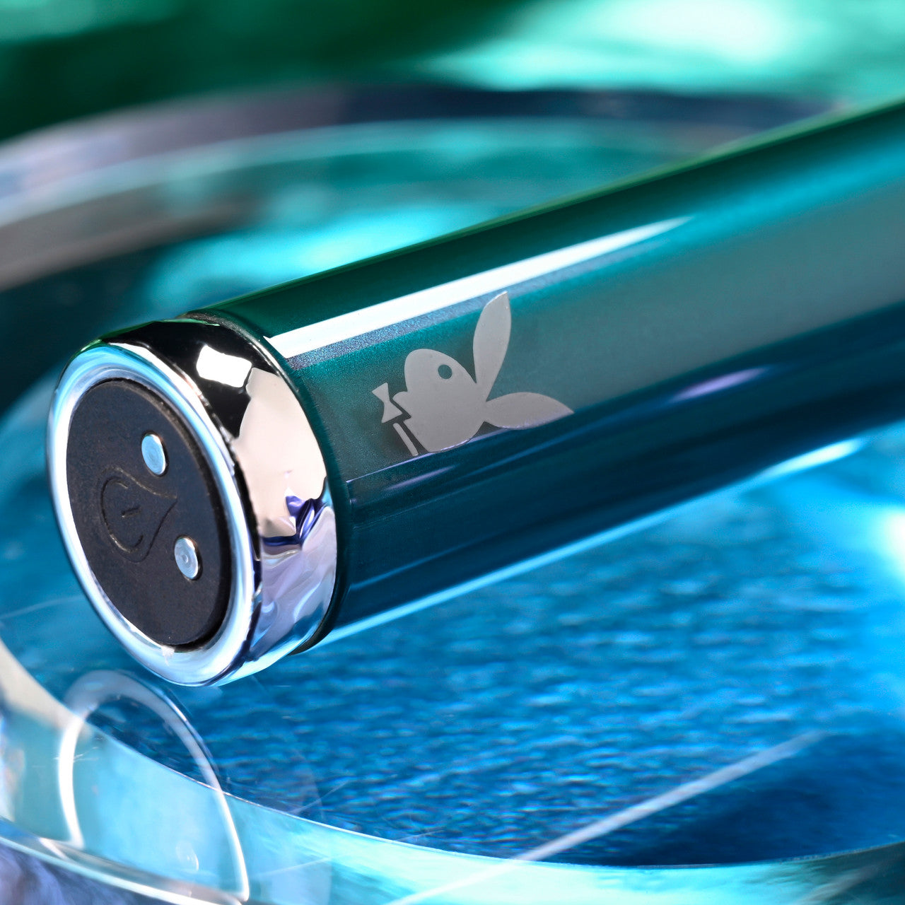 Playboy Emerald Glass Bullet