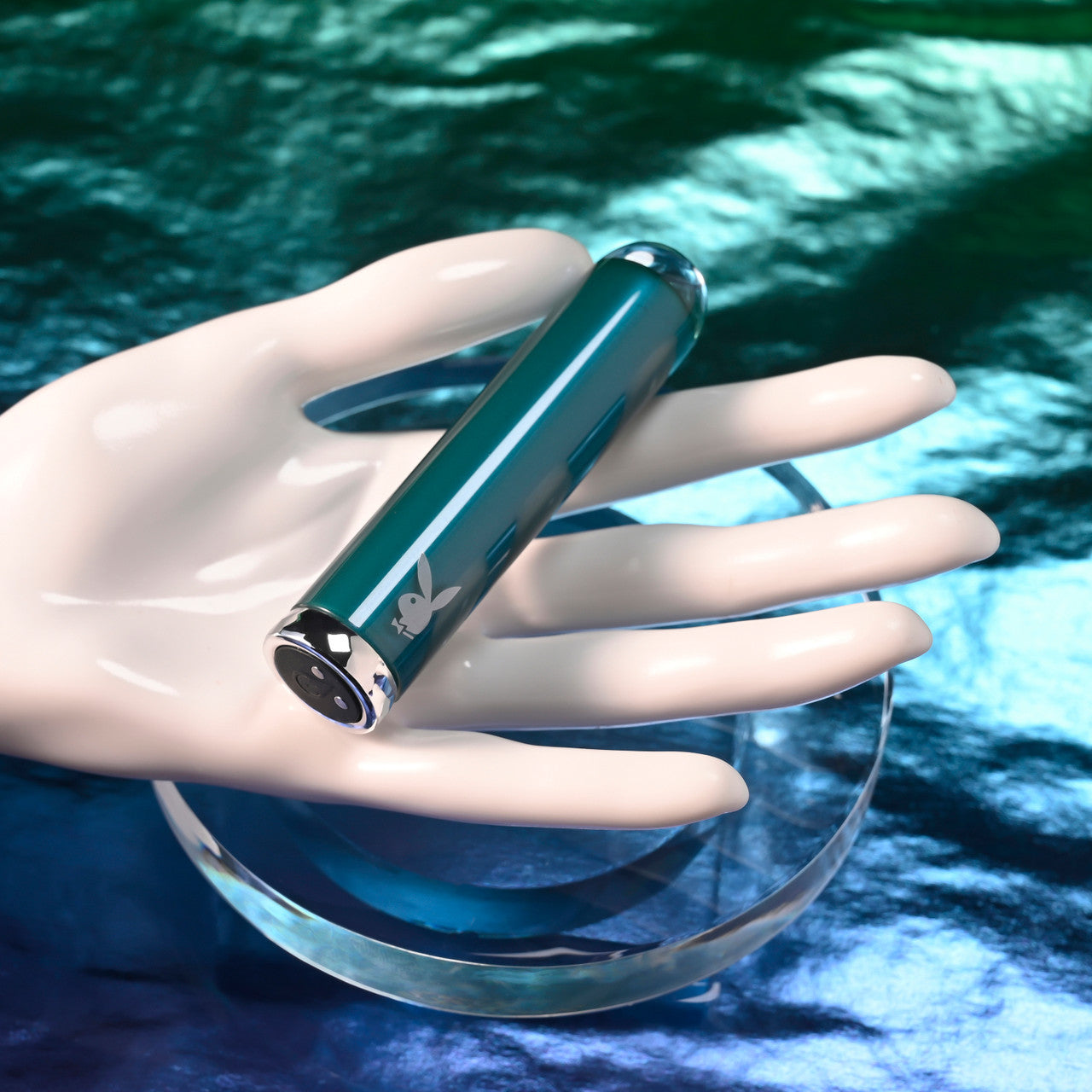 Playboy Emerald Glass Bullet