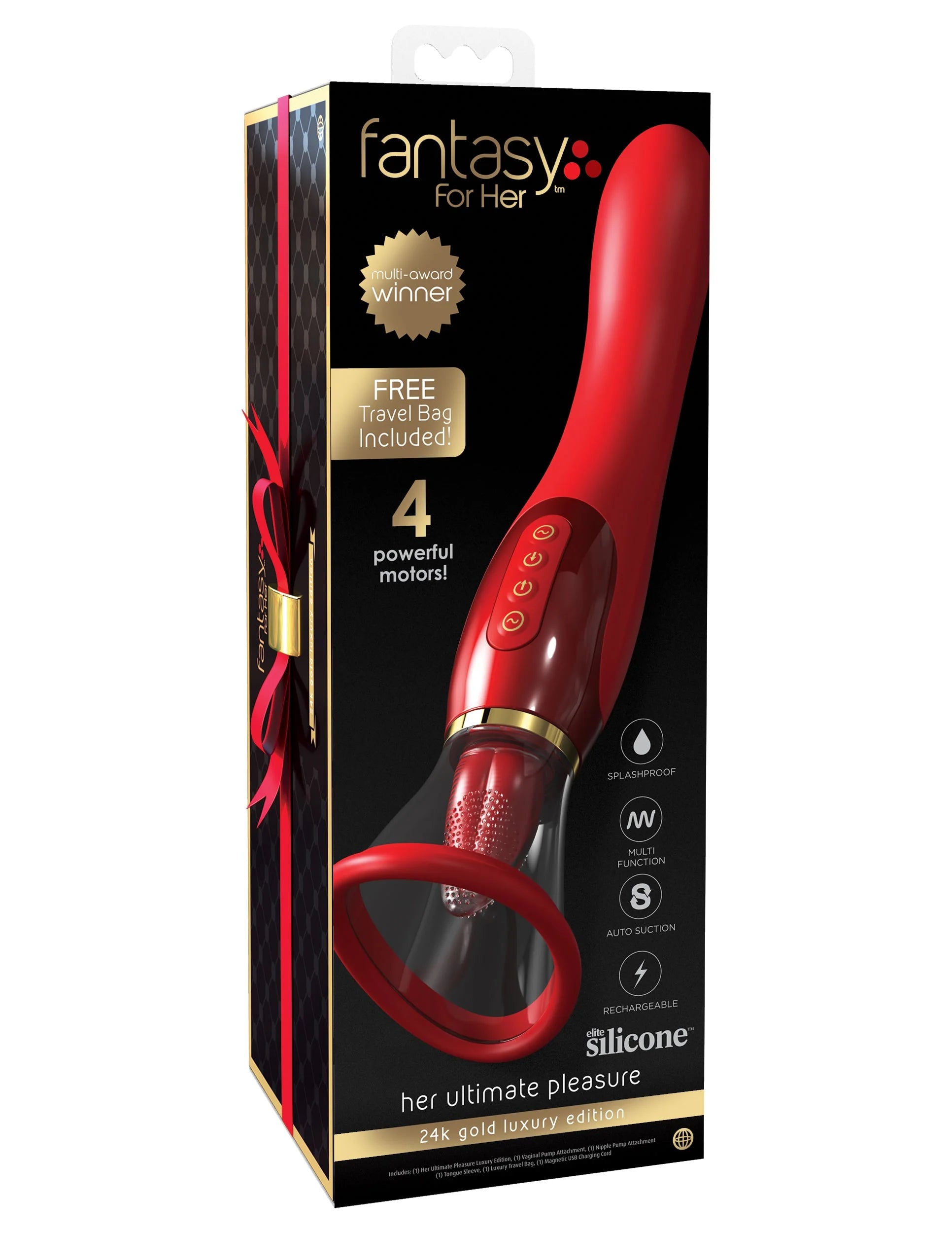 Fantasy For Her Her Ultimate Pleasure Red