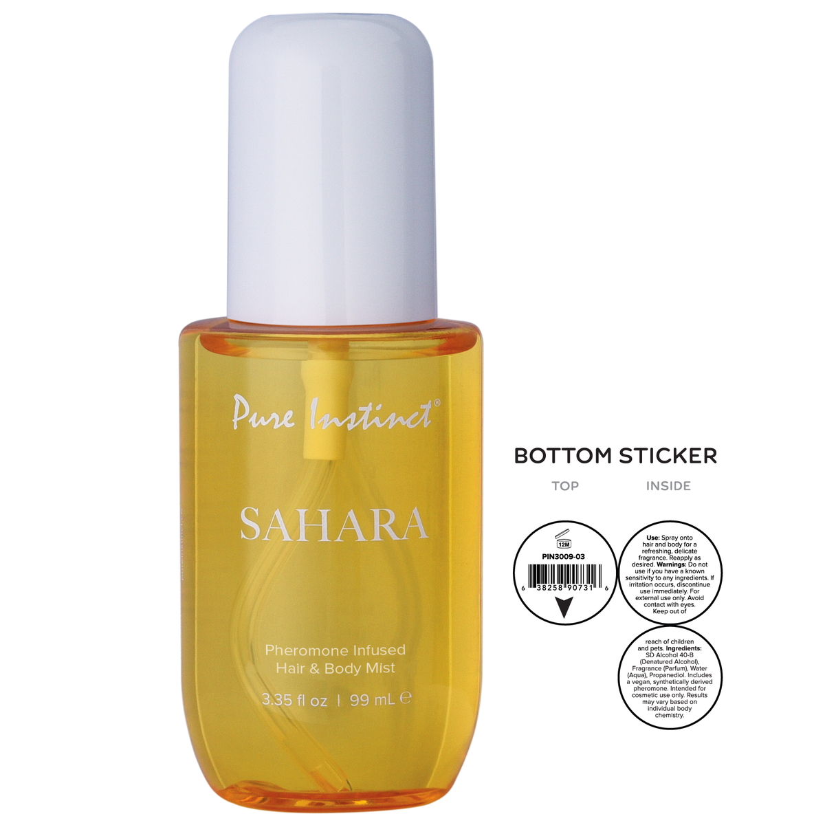 Pure Instinct Pheromone Hair & Body Mist Sahara