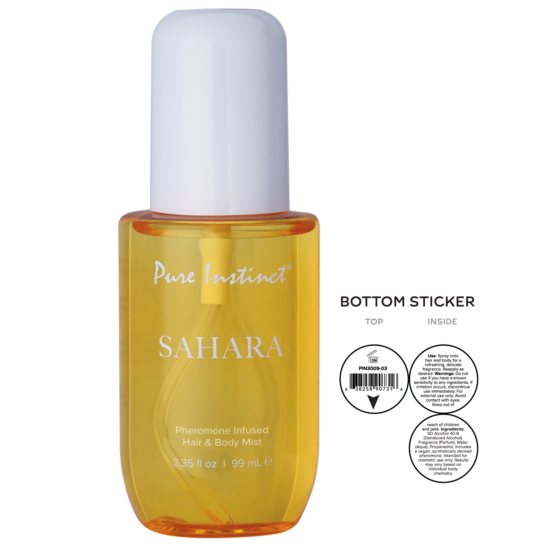 Pure Instinct Pheromone Hair & Body Mist Sahara