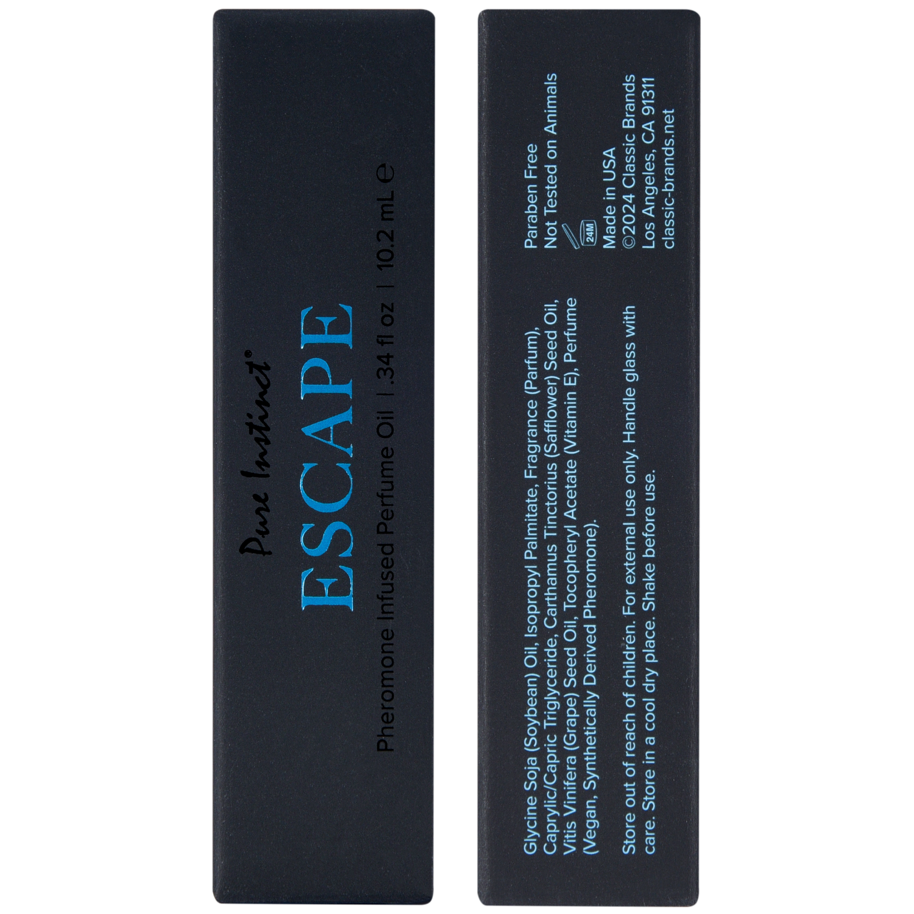 Pure Instinct Mens Collection Pheromone Perfume Oil Escape