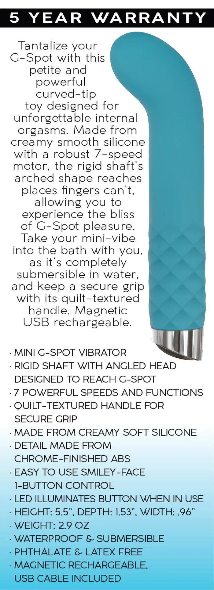 Intrigue The Admirer Mini G-Spot Vibrator