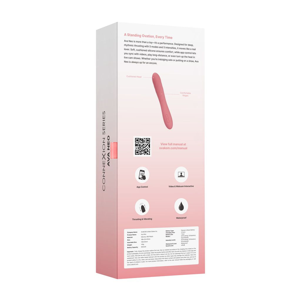 Ava Neo Interactive Thrusting Vibrator