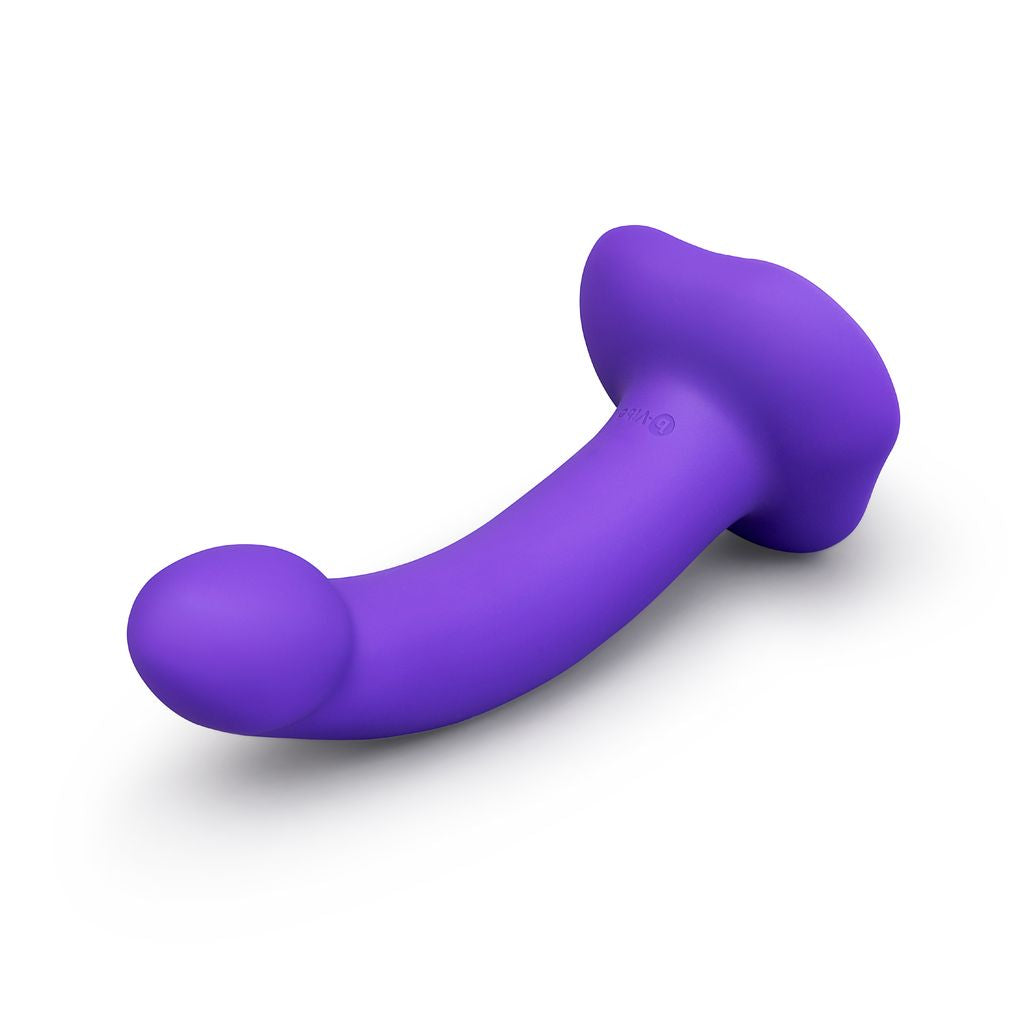 bVibe Curved Vibrating Strap-On Kit