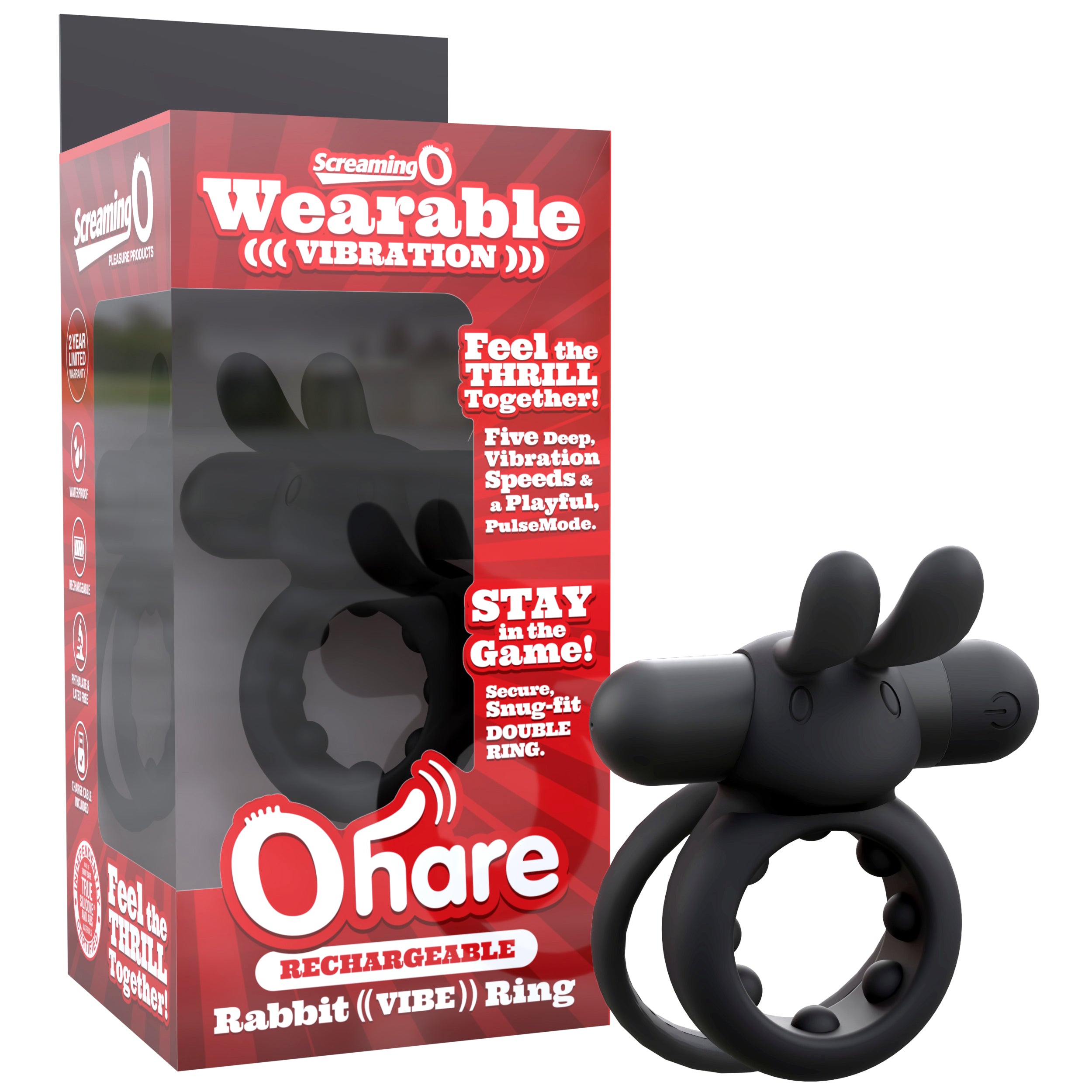 Screaming O Ohare Silicone Cock Ring