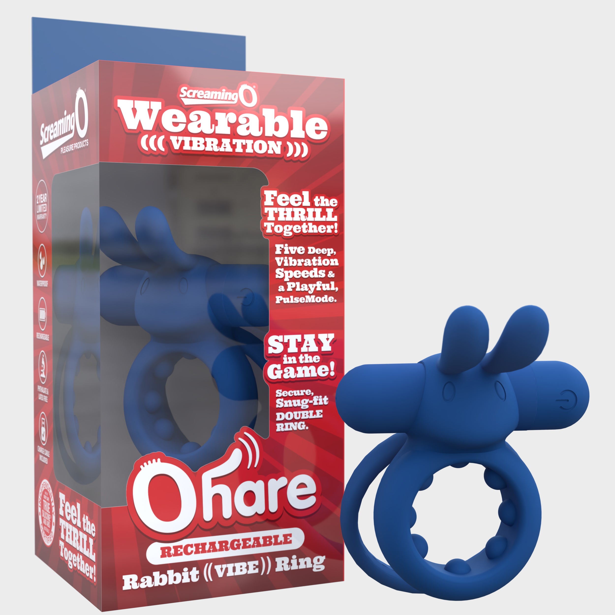 Screaming O Ohare Silicone Cock Ring