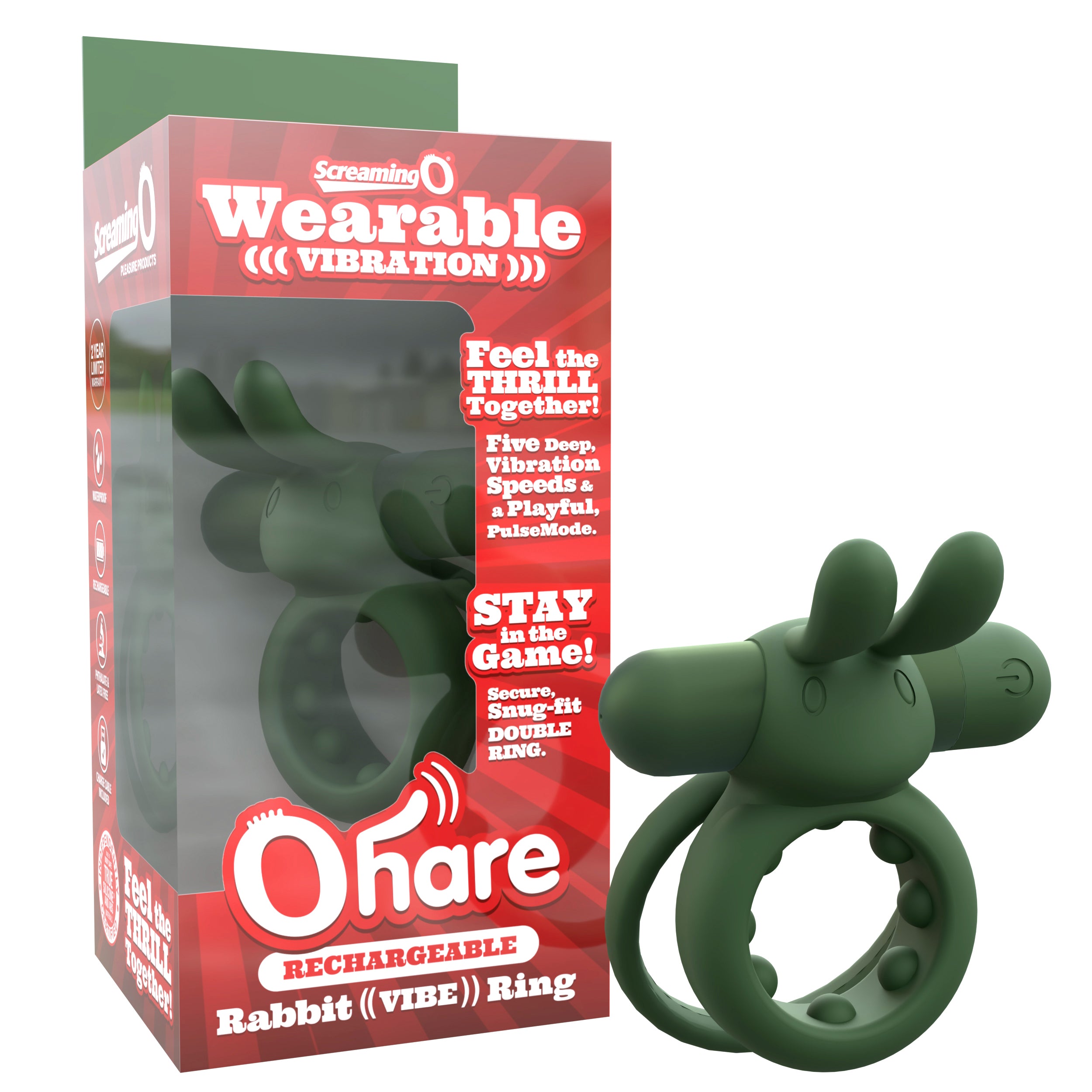 Screaming O Ohare Silicone Cock Ring