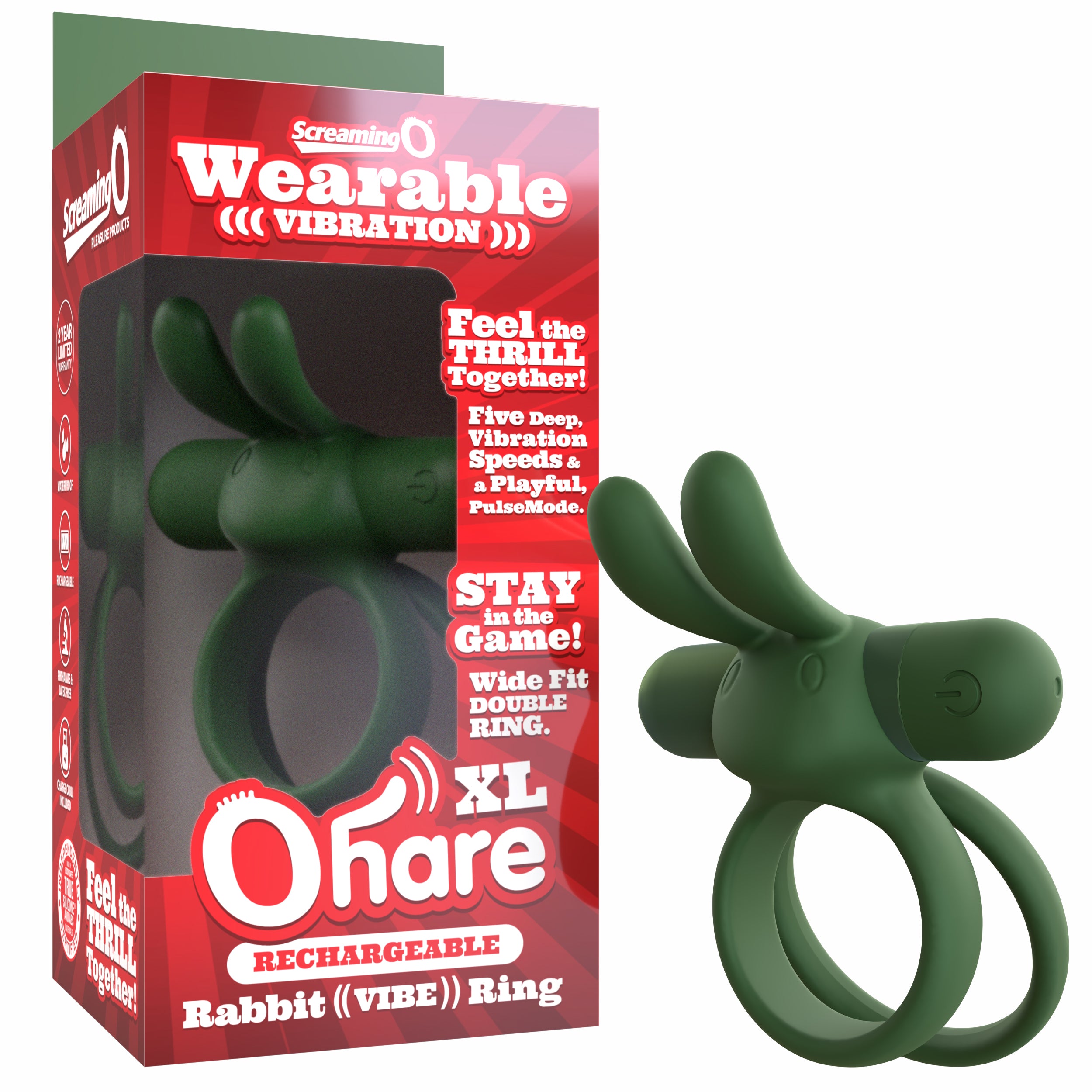 Screaming O Ohare XL Silicone Cock Ring