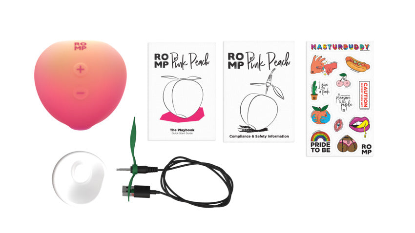 ROMP Pink Peach Clitoral Stimulator