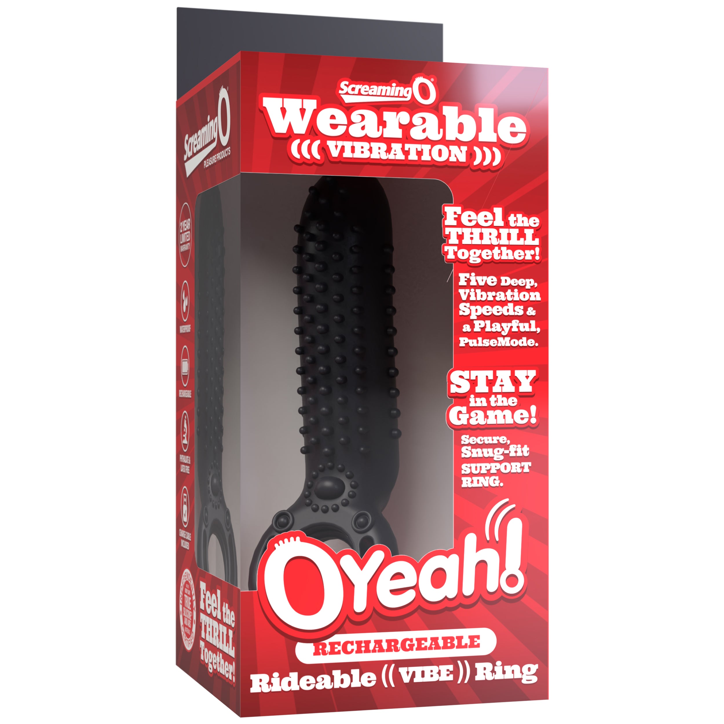 Screaming O OYeah Silicone Cock Ring