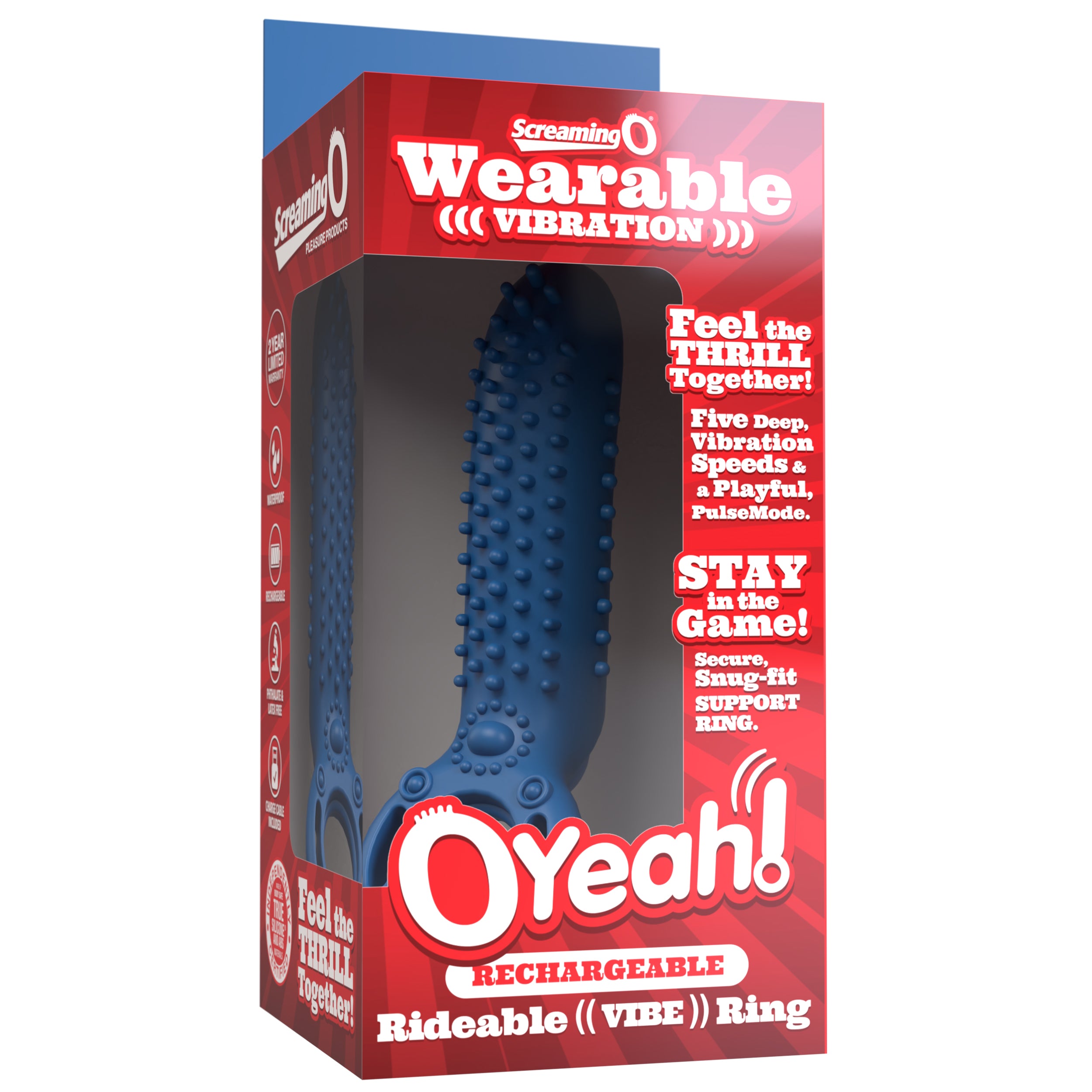 Screaming O OYeah Silicone Cock Ring