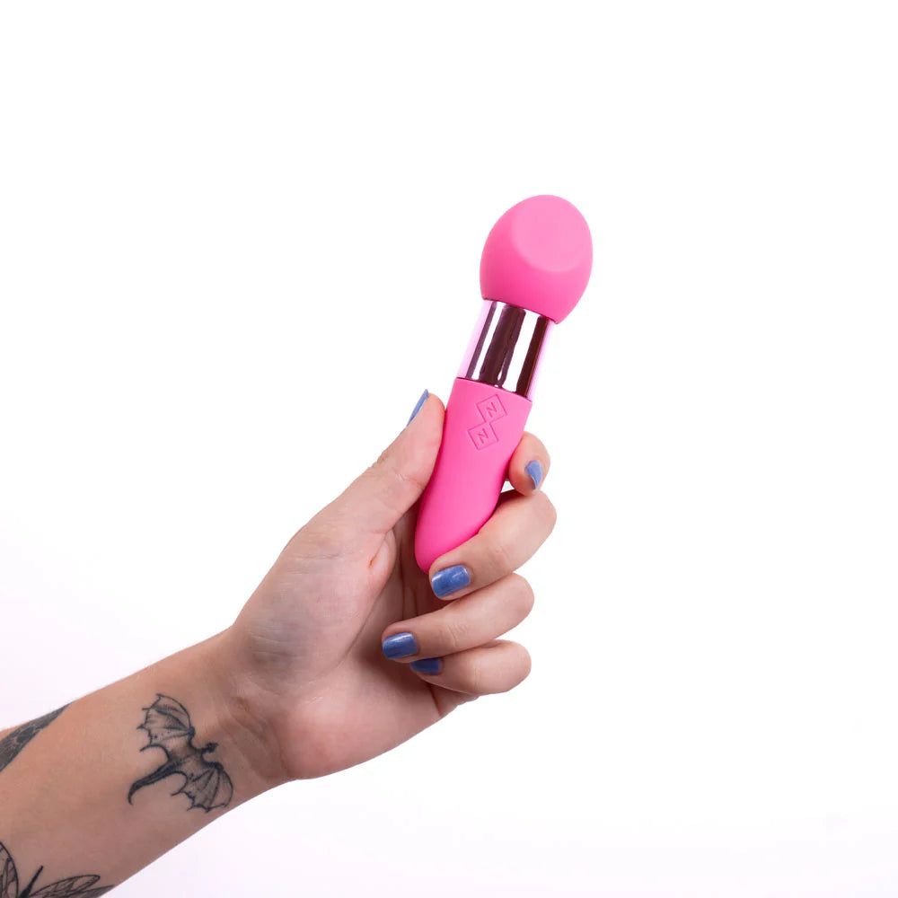 RINA Dual Motor Silicone Vibrator Pink
