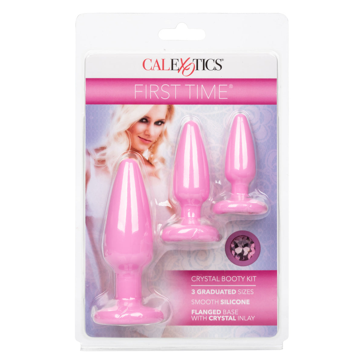 First Time Crystal Booty Kit in Pink