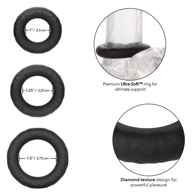 Link Up Ultra-Soft Supreme Cock Ring Set