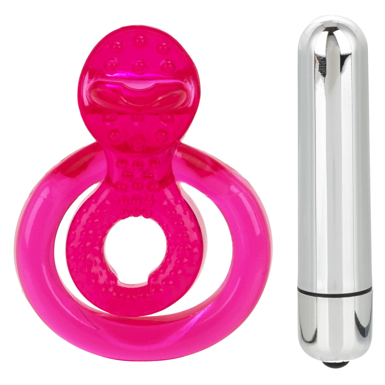 Dual Clit Flicker Cock Ring