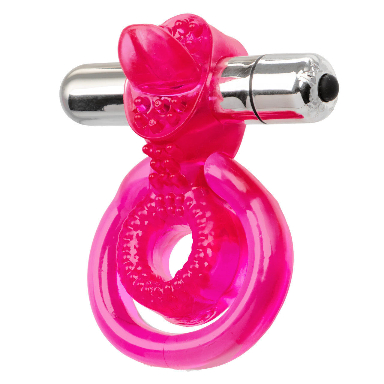 Dual Clit Flicker Cock Ring