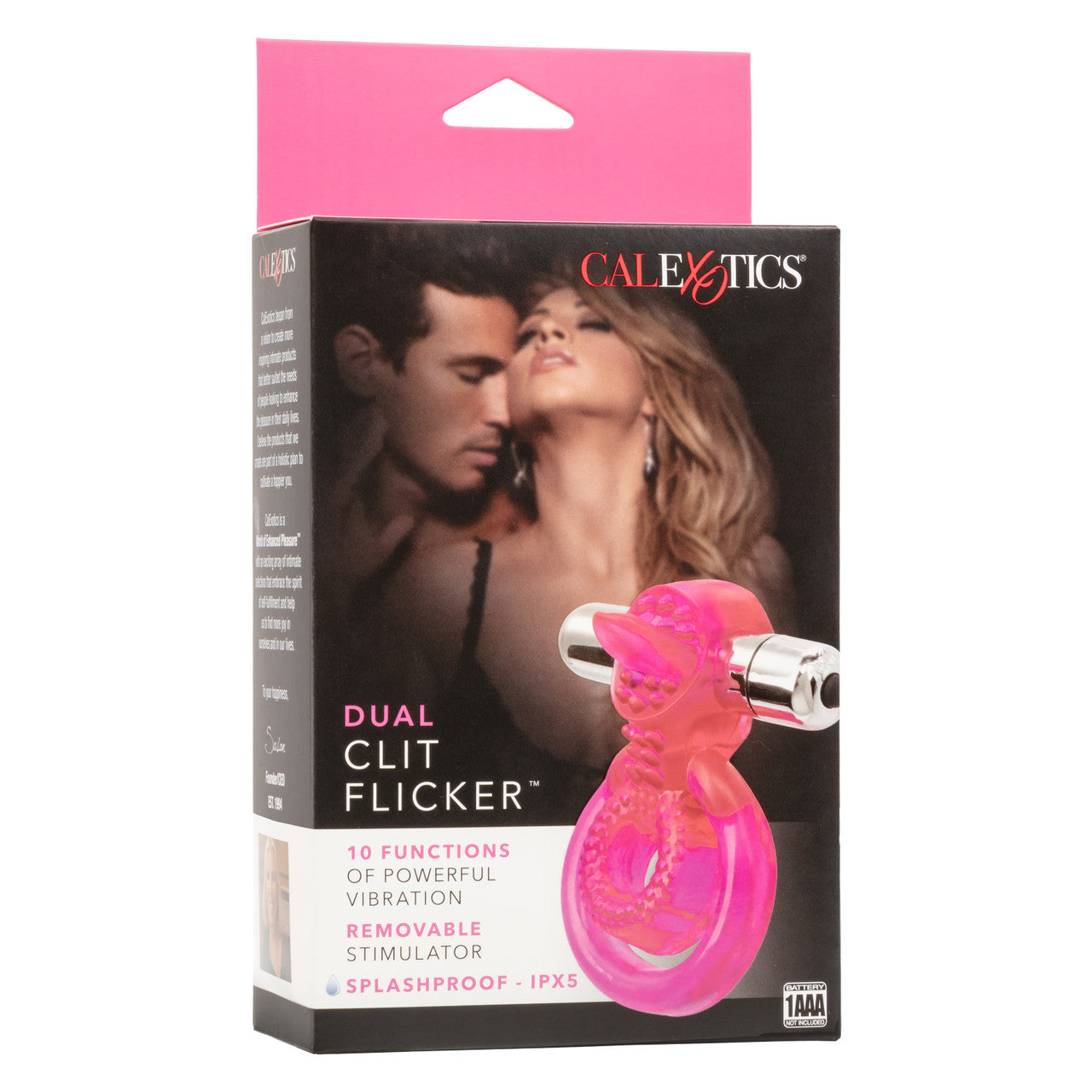 Dual Clit Flicker Cock Ring