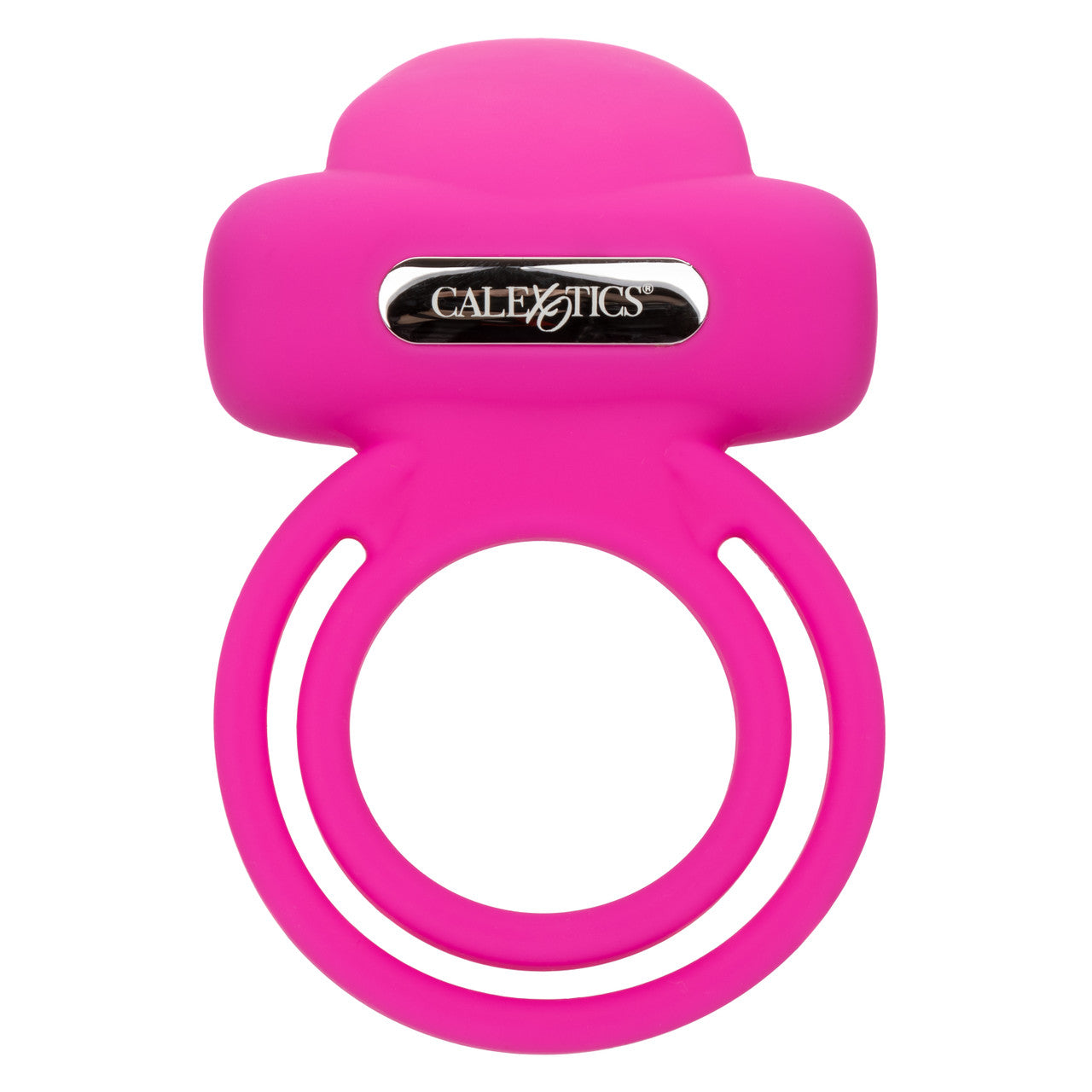 Rechargeable Dual Clit Flicker Cock Ring