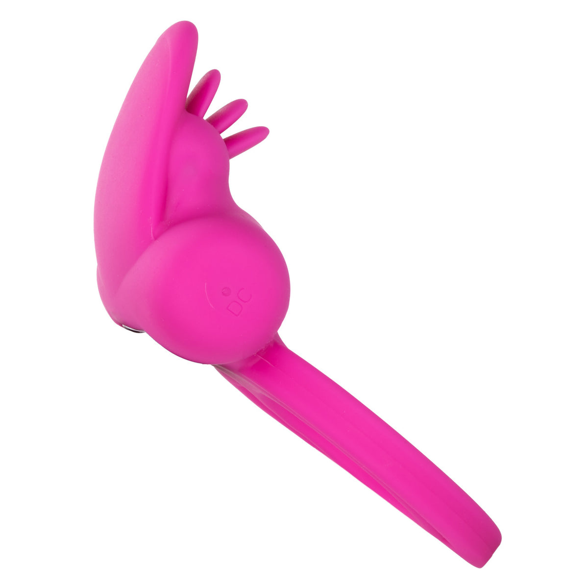 Rechargeable Dual Clit Flicker Cock Ring
