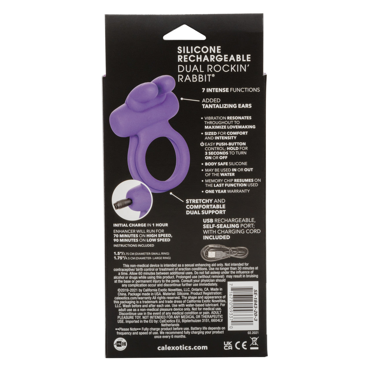 Dual Rockin’ Rabbit Cock Ring