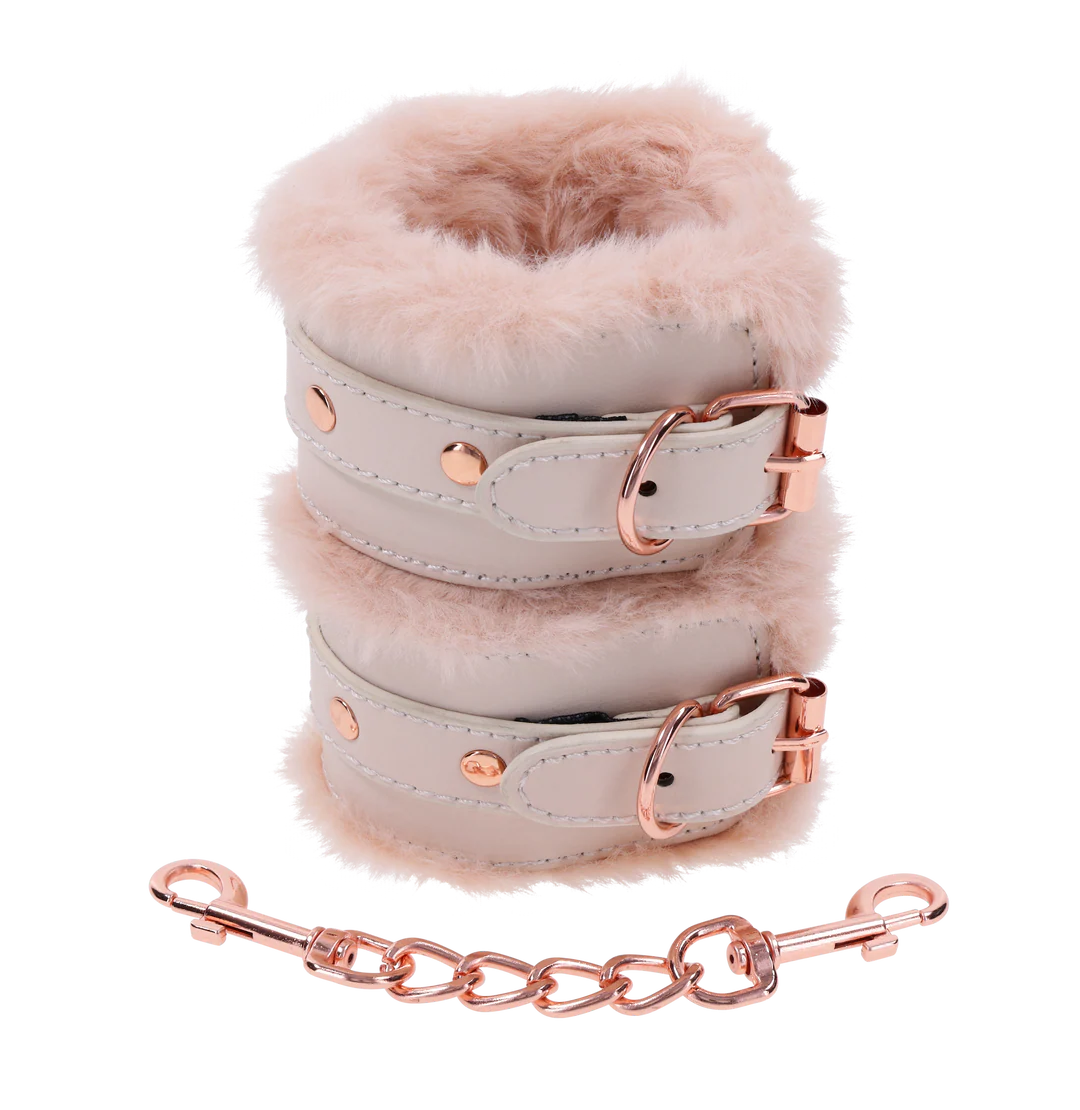 Peaches ‘n CreaMe Fur Handcuffs
