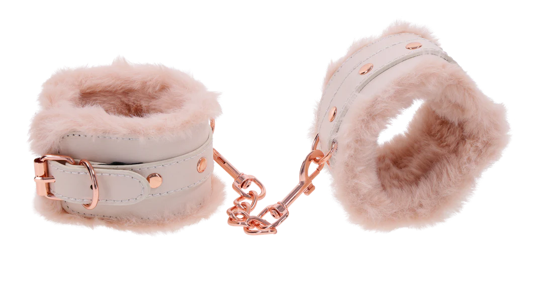 Peaches ’n Creame Fur Handcuffs