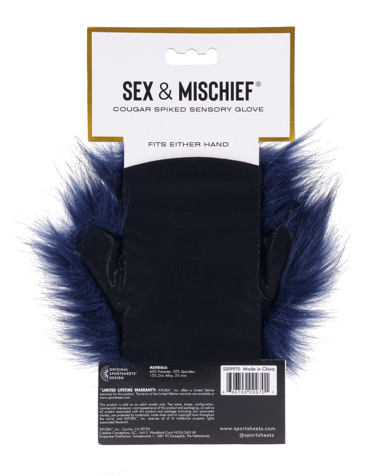 S&M Cougar Spiked Sensory Glove