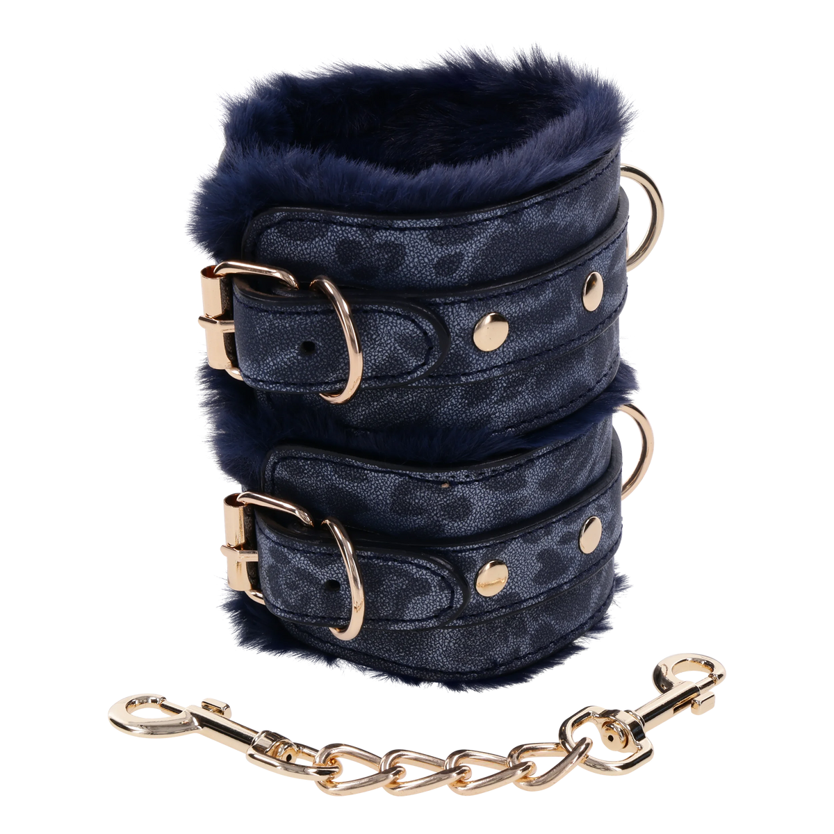 S&M Cougar Fur Handcuffs