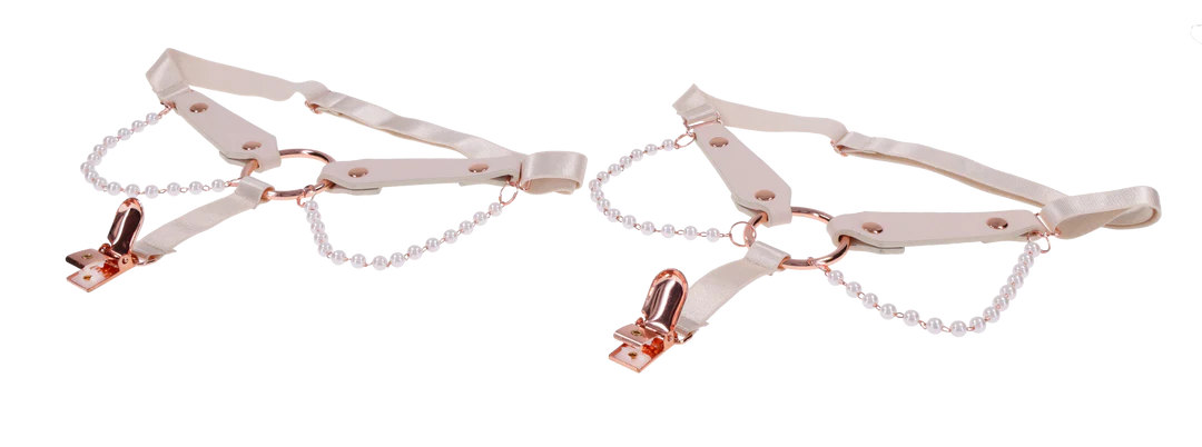 Peaches 'n CreaMe Pearl Garters