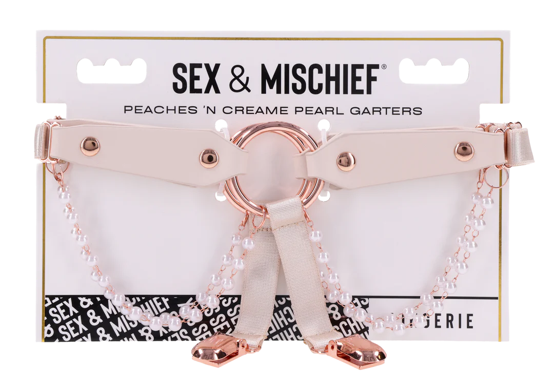 Peaches 'n CreaMe Pearl Garters