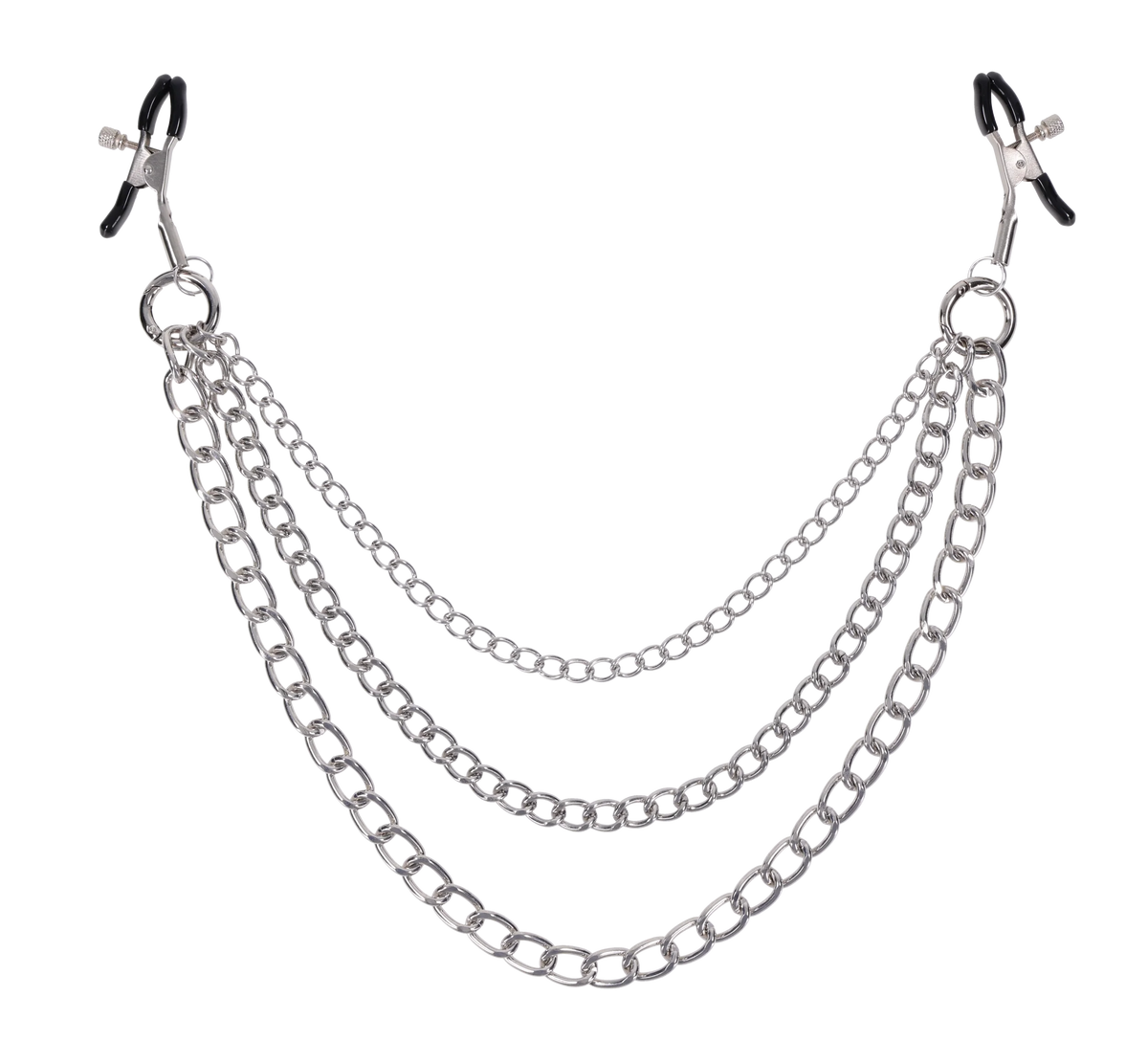 Signature Silver exCHAINgeable Nipple Clamps