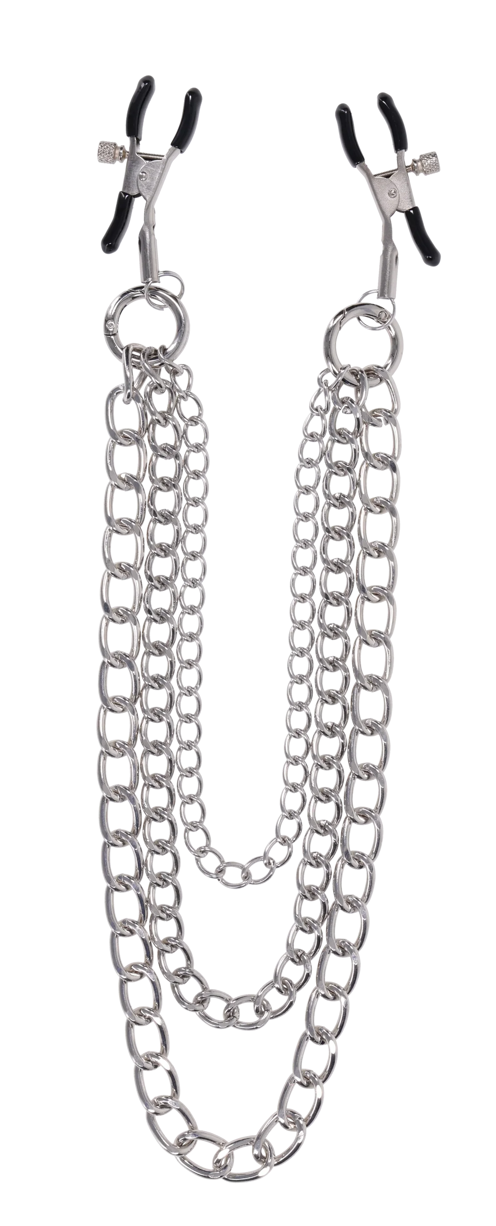Signature Silver exCHAINgeable Nipple Clamps
