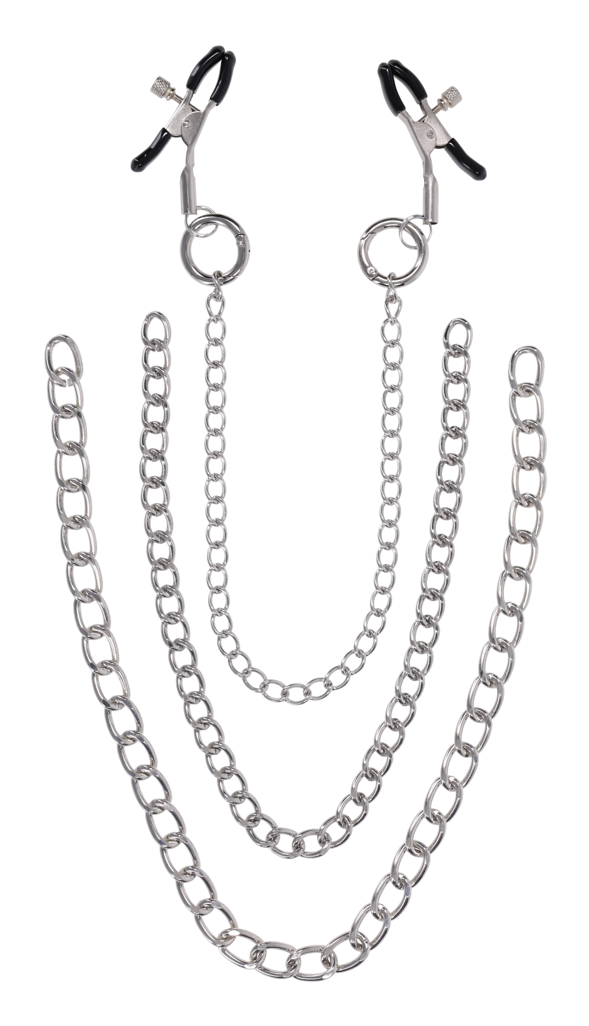 Signature Silver exCHAINgeable Nipple Clamps