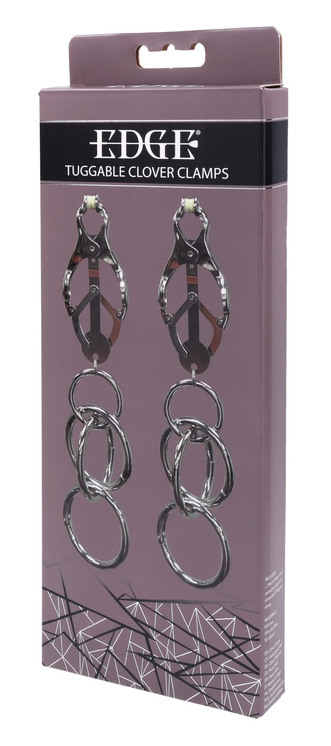 Edge Tuggable Clover Nipple Clamps