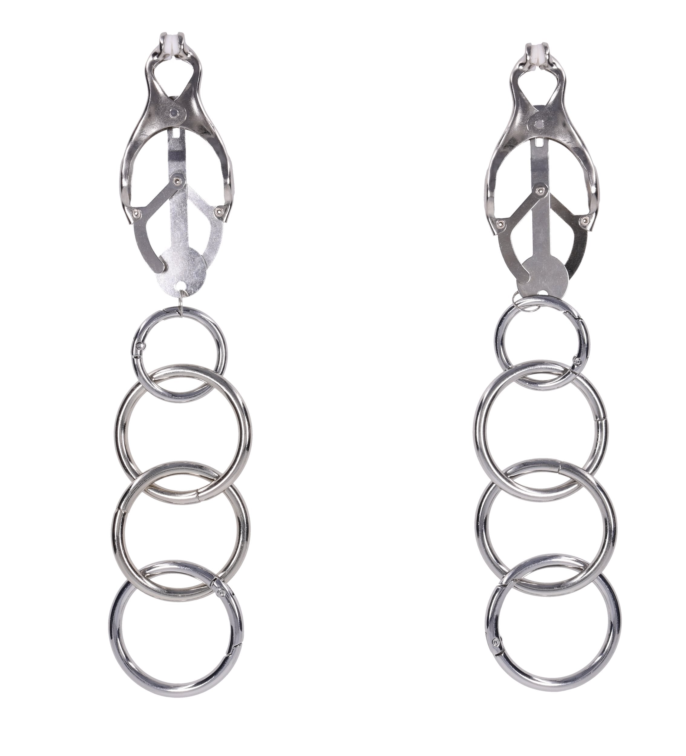 Edge Tuggable Clover Nipple Clamps