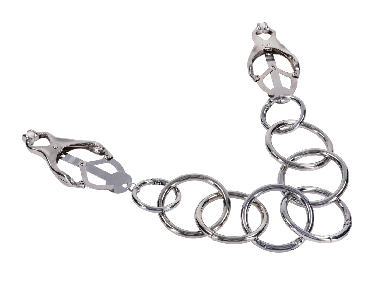 Edge Tuggable Clover Nipple Clamps