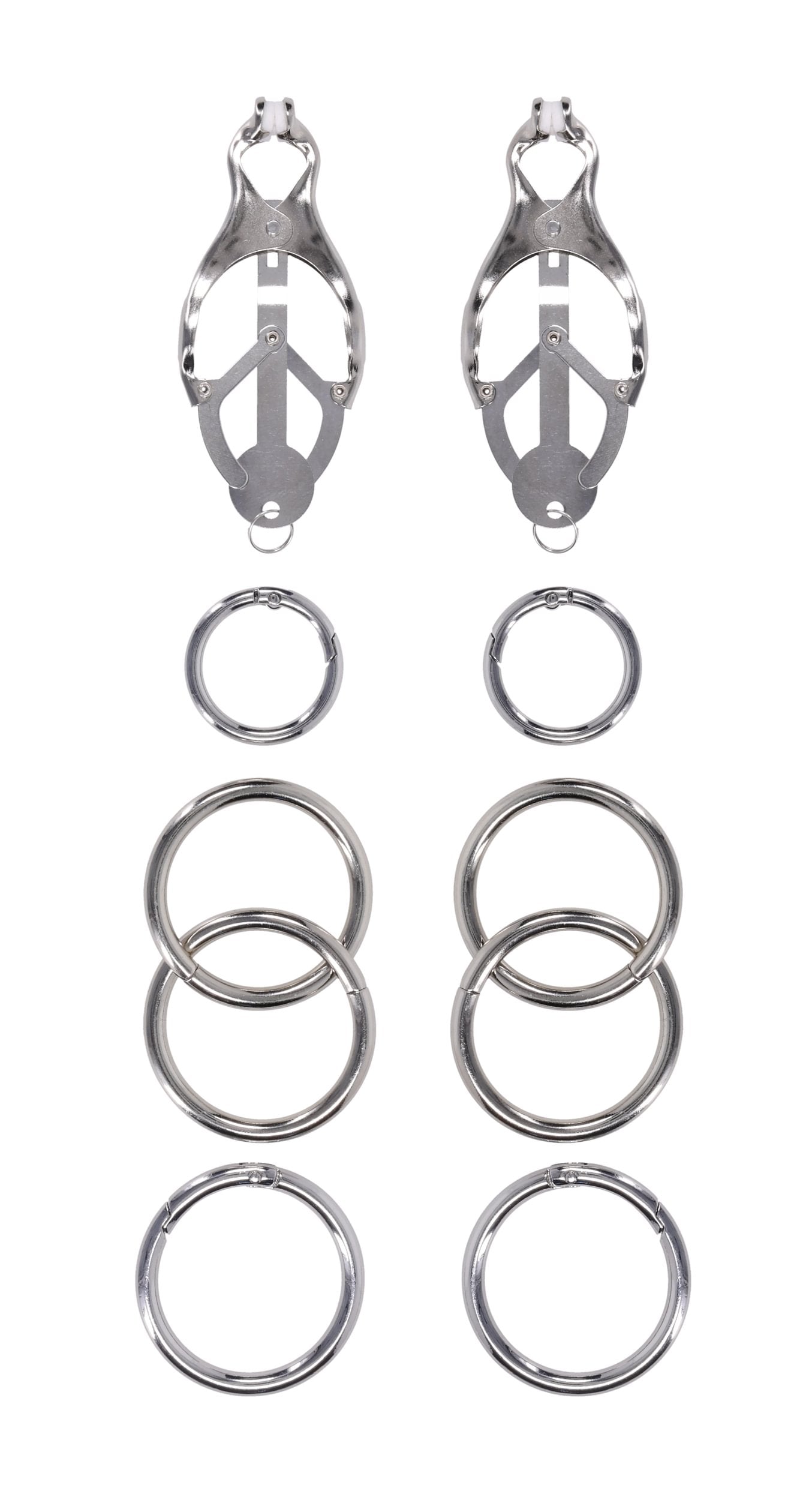 Edge Tuggable Clover Nipple Clamps