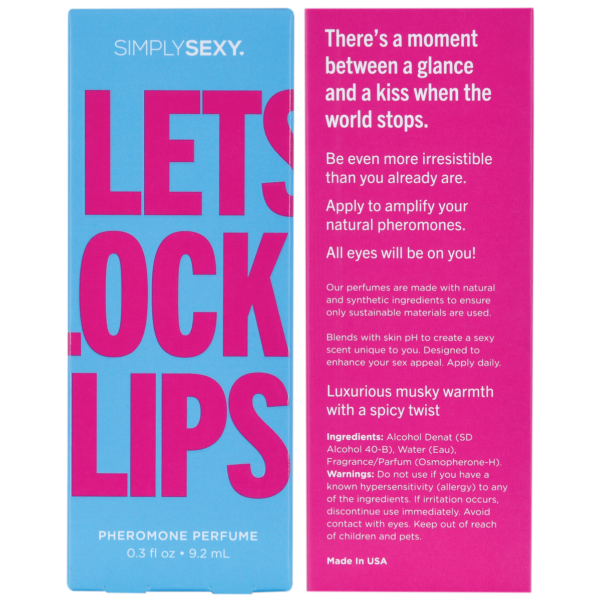 Simply Sexy Pheromone Fragrance Mist in Let's Lock Lips