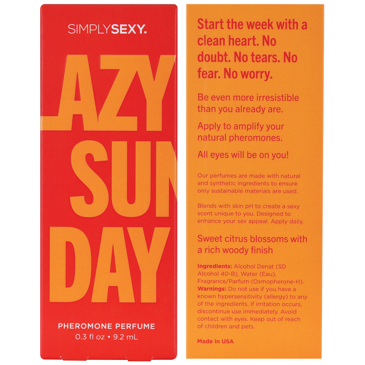 Simply Sexy Pheromone Fragrance Mist in Lazy Sunday