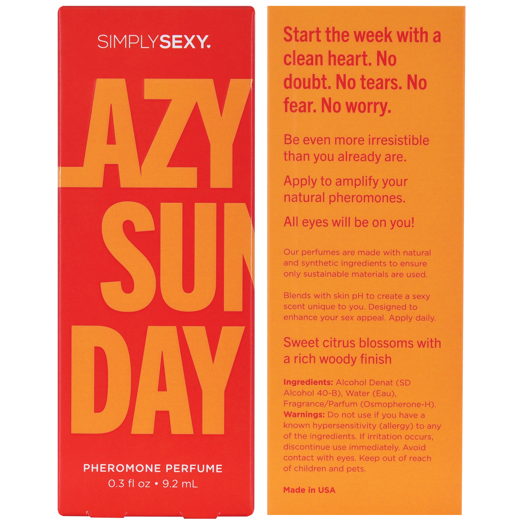 Simply Sexy Pheromone Fragrance Mist in Lazy Sunday