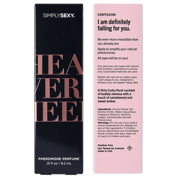 Simply Sexy Pheromone Perfume Spray in Head Over Heels