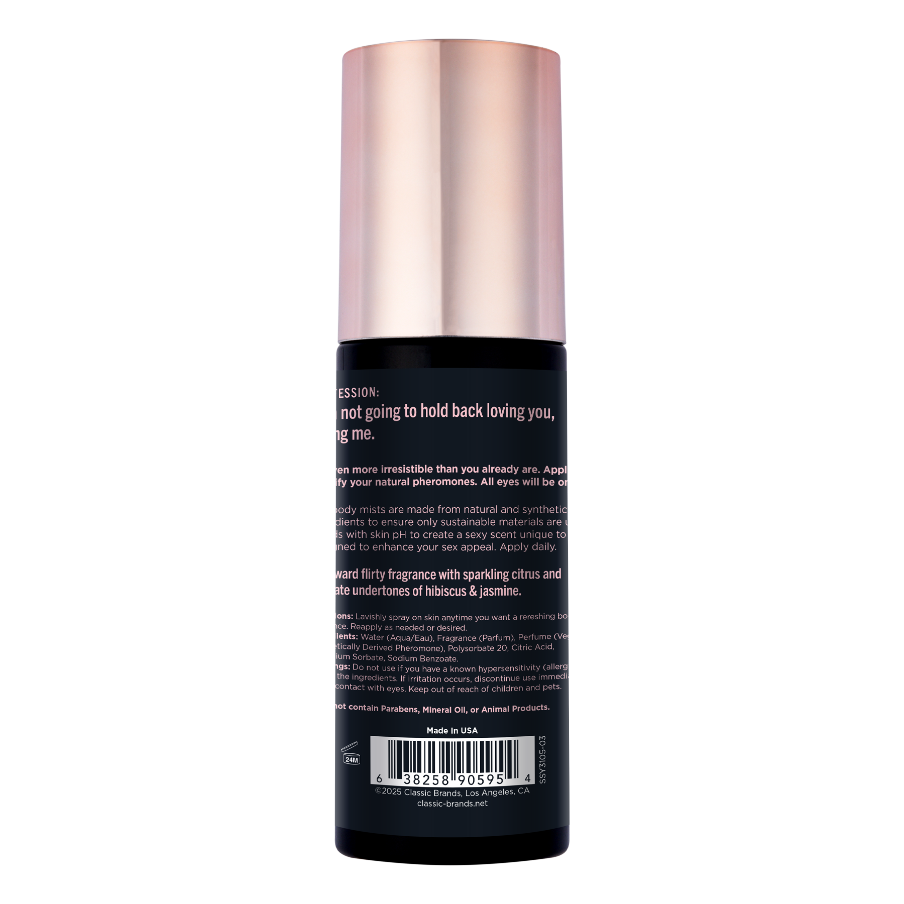 Simply Sexy Pheromone Body Mist Let's Get It On