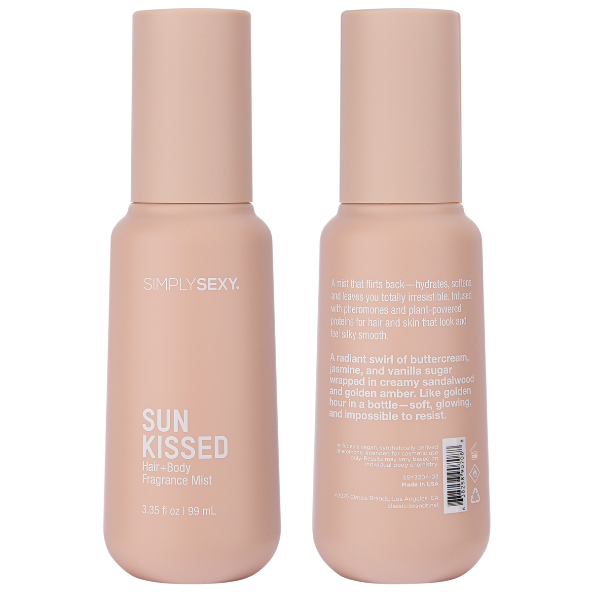 Simply Sexy Pheromone Hair + Body Mist Sun Kissed - 3.35 oz