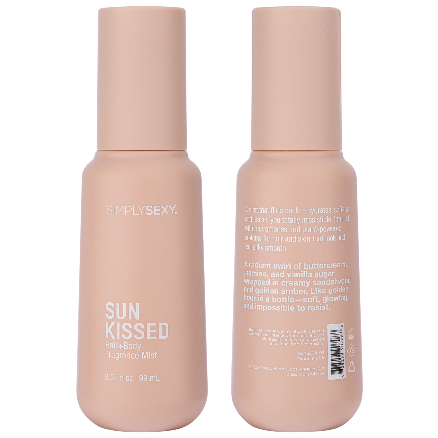 Simply Sexy Pheromone Hair + Body Mist Sun Kissed - 3.35 oz