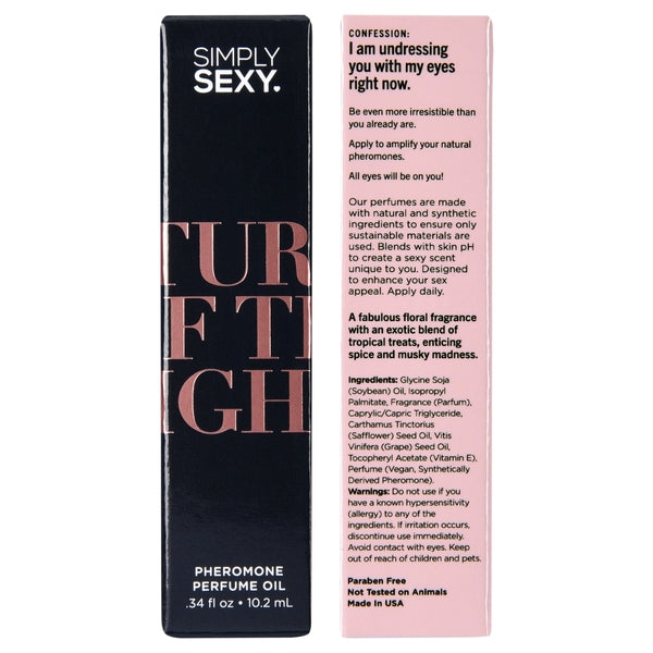 Simply Sexy Pheromone Perfume Roll On in Turn Off The Lights