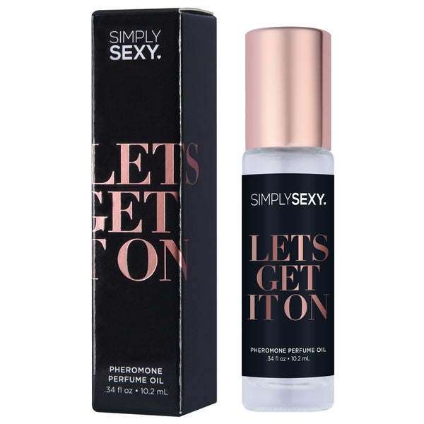 Simply Sexy Pheromone Perfume Roll On in Let's Get It On